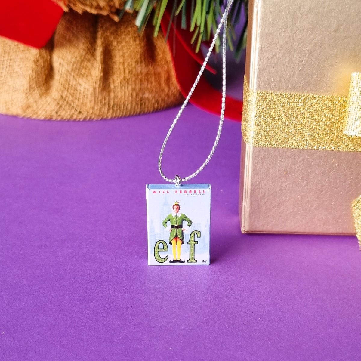 Christmas Tree Ornament Elf Movie Cheeky Little Monkeys Jewellery christmas-tree-ornament-elf-movie-cheeky-little-monkeys-jewellery