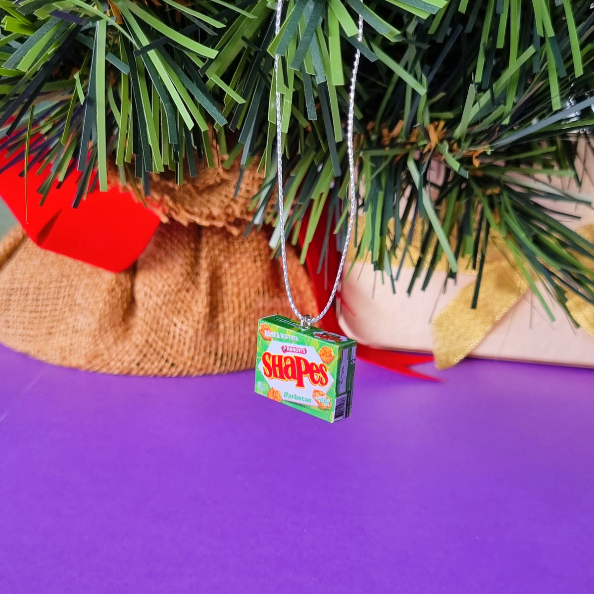 Christmas Tree Ornament - BBQ Shapes – Cheeky Little Monkeys Jewellery