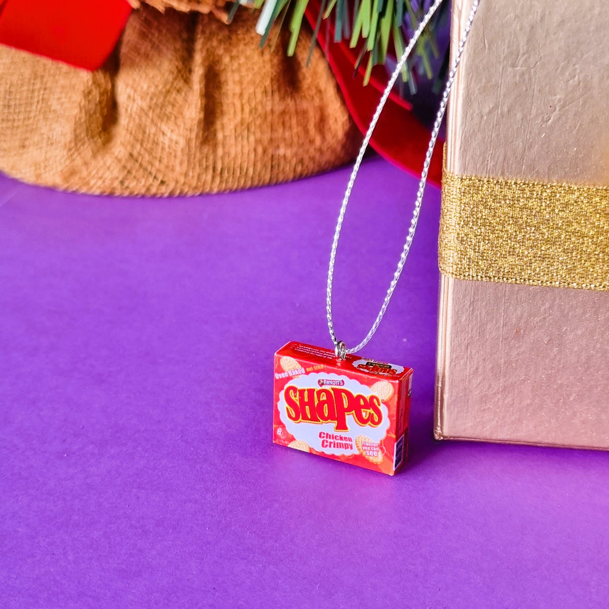 Christmas Tree Ornament - Chicken Crimpy Shapes – Cheeky Little Monkeys