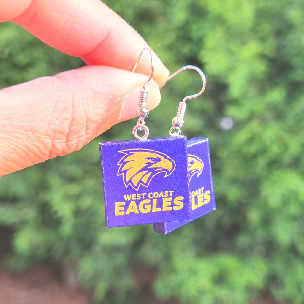 AFL team earrings