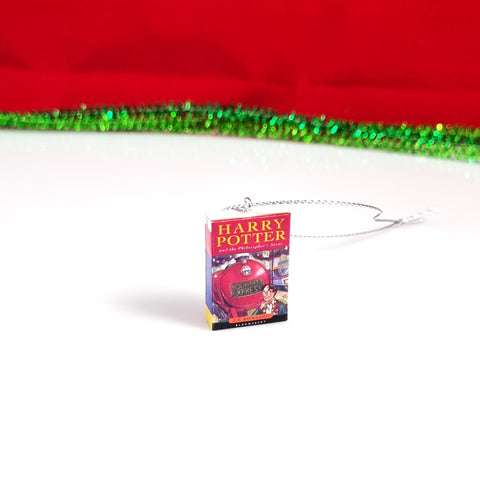 Christmas Tree Ornament - Harry Potter book