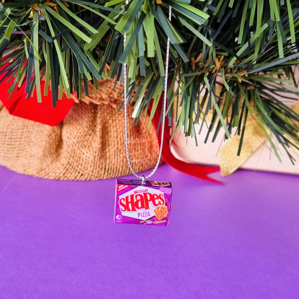 Christmas Tree Ornament - Pizza Shapes