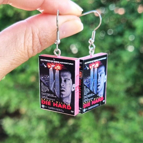 Die Hard Movie earrings