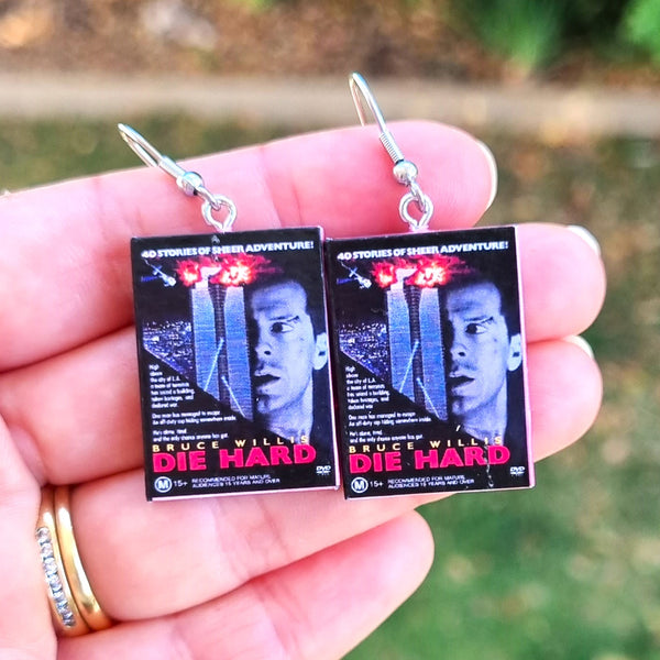 Die Hard Movie earrings