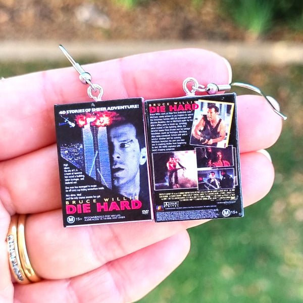 Die Hard Movie earrings