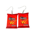 Doritos Cheese Supreme earrings