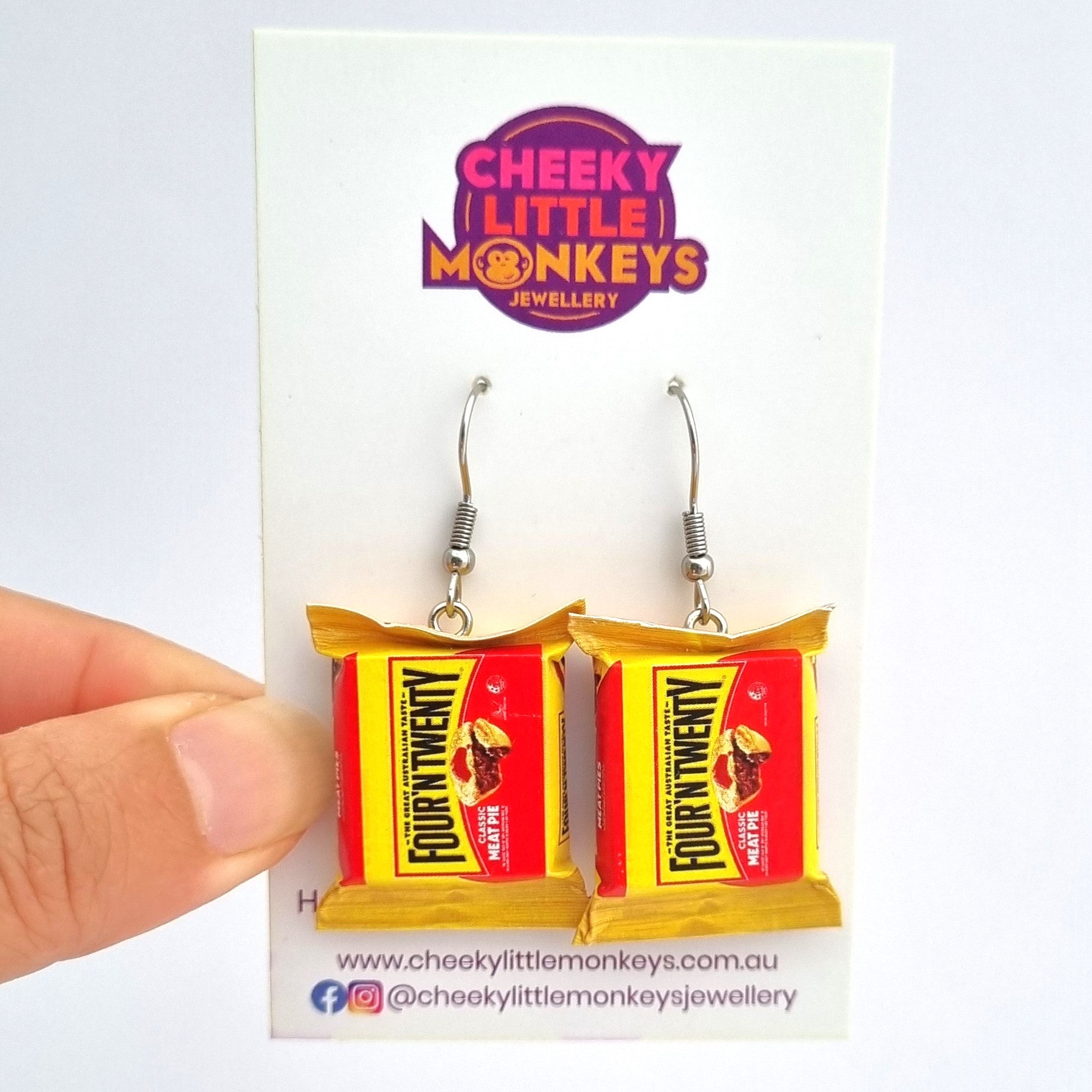 Four'N Twenty Pie earrings
