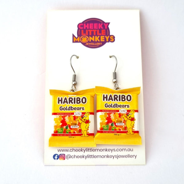 Haribo GoldBears earrings