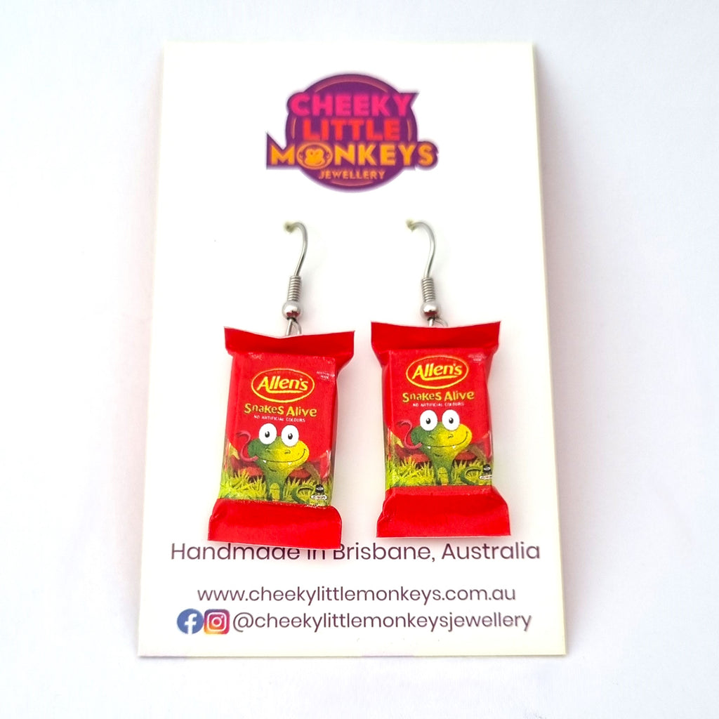 Snakes Alive earrings