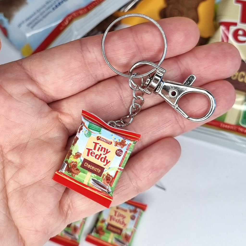 Tiny Teddy keyring