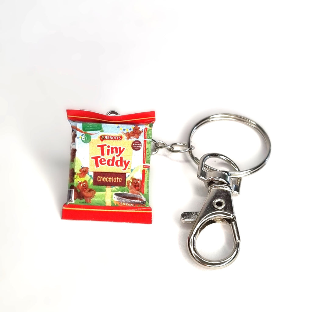 Tiny Teddy keyring