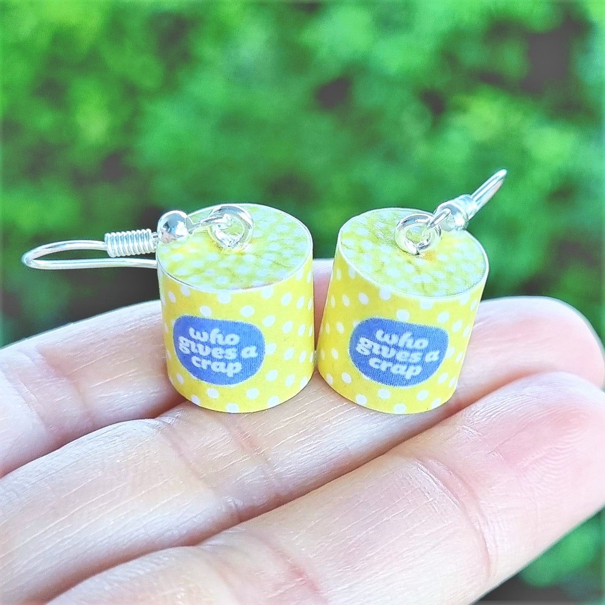 Who Gives a Crap earrings (2 colours)