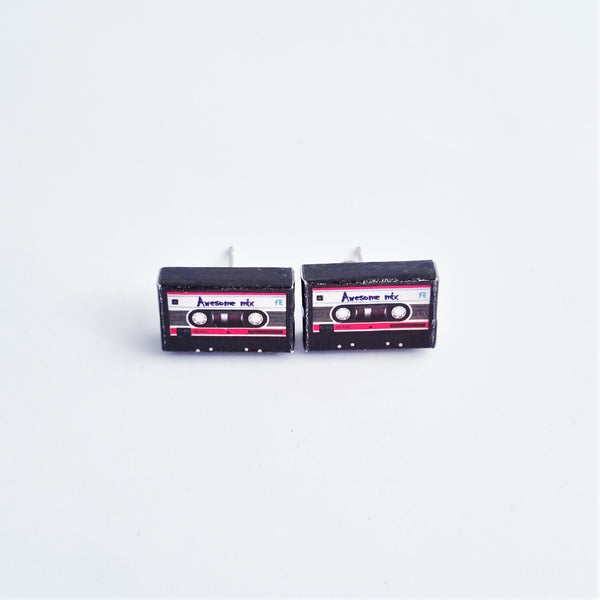 Mix Tape earrings (studs) - 4 styles available