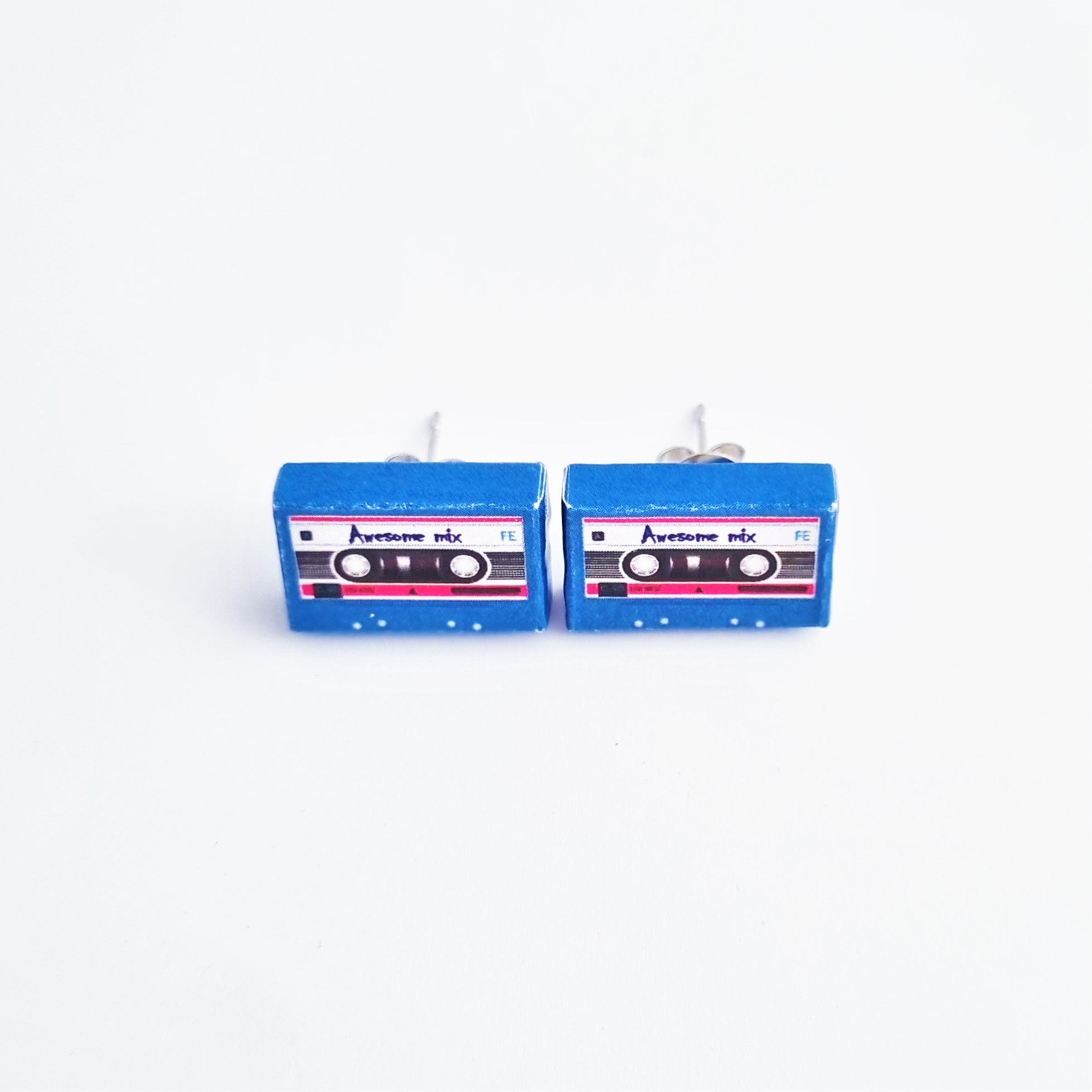 Mix Tape earrings (studs) - 4 styles available