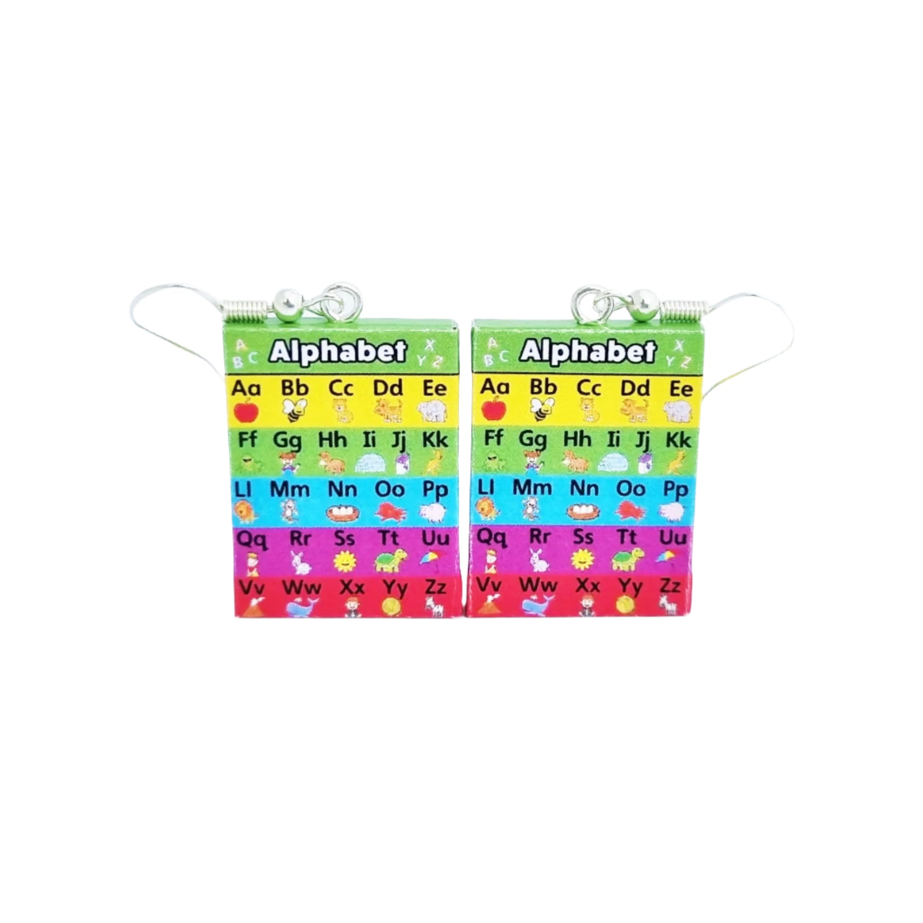 Alphabet Chart earrings