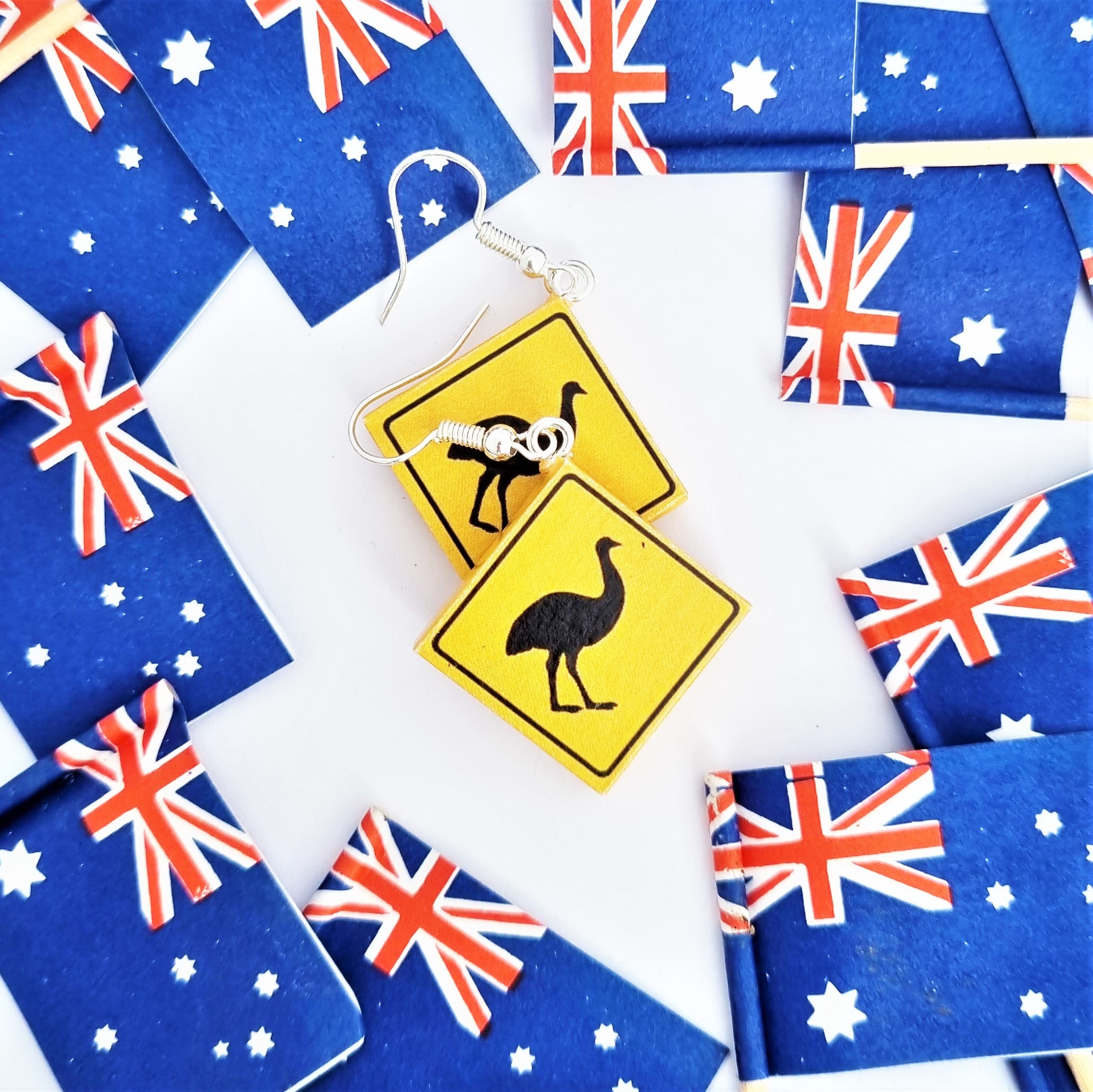 "Only in Australia" Roadsigns earrings