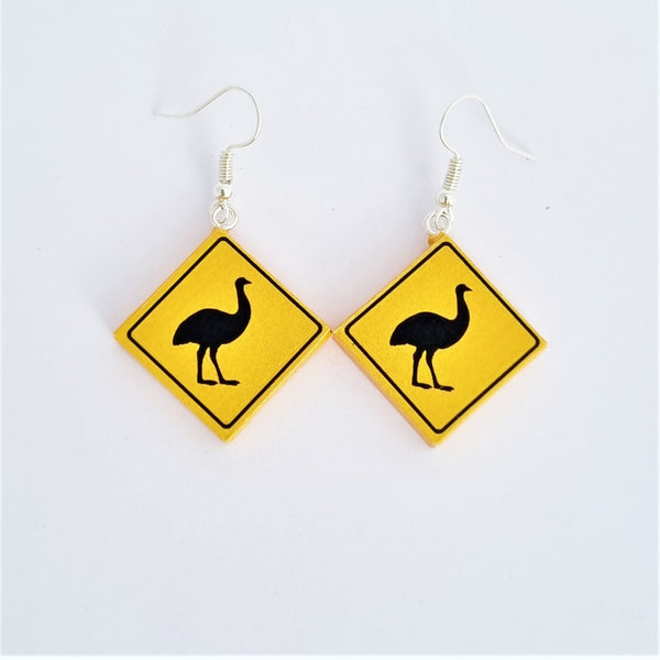 "Only in Australia" Roadsigns earrings