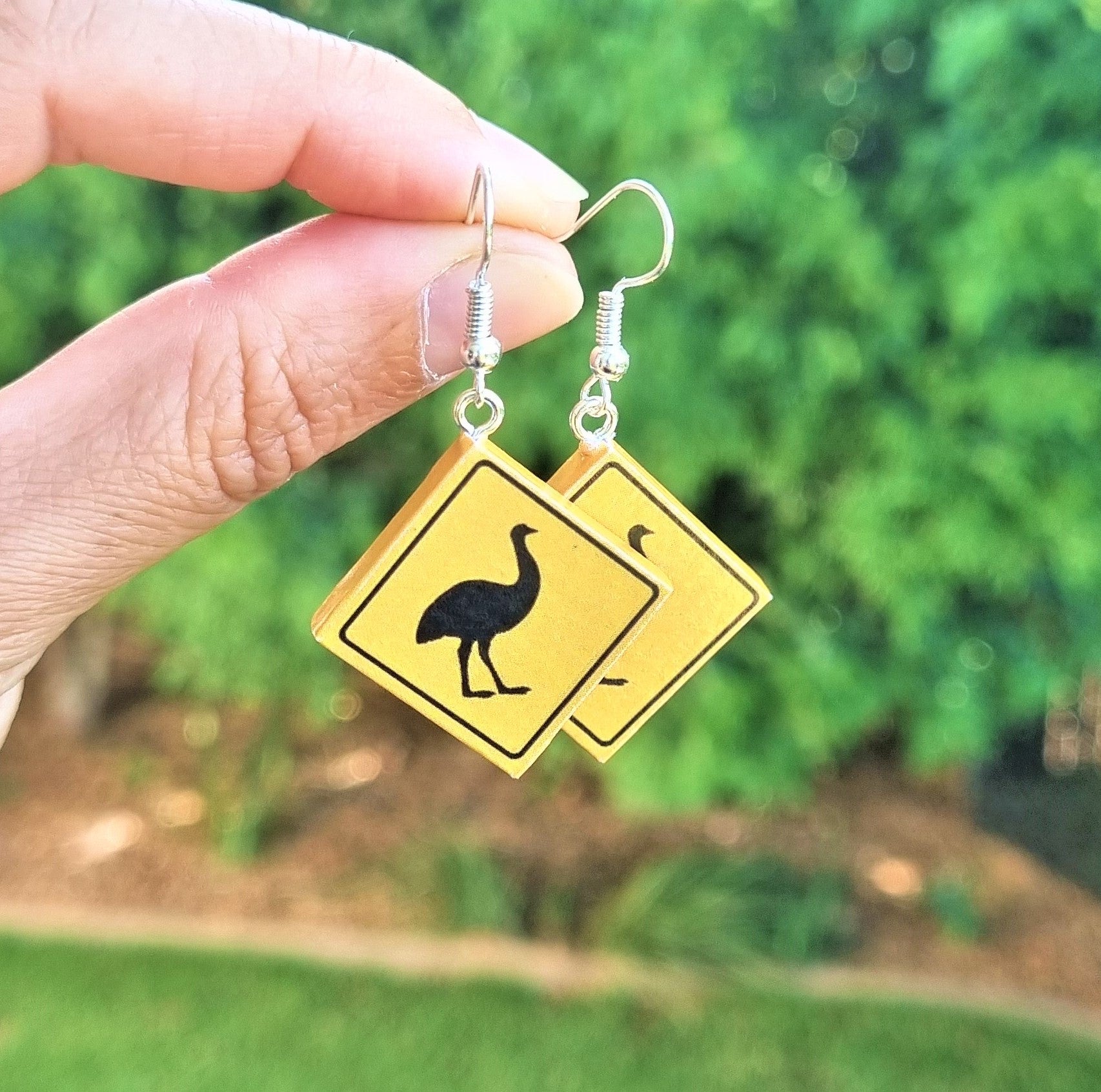"Only in Australia" Roadsigns earrings
