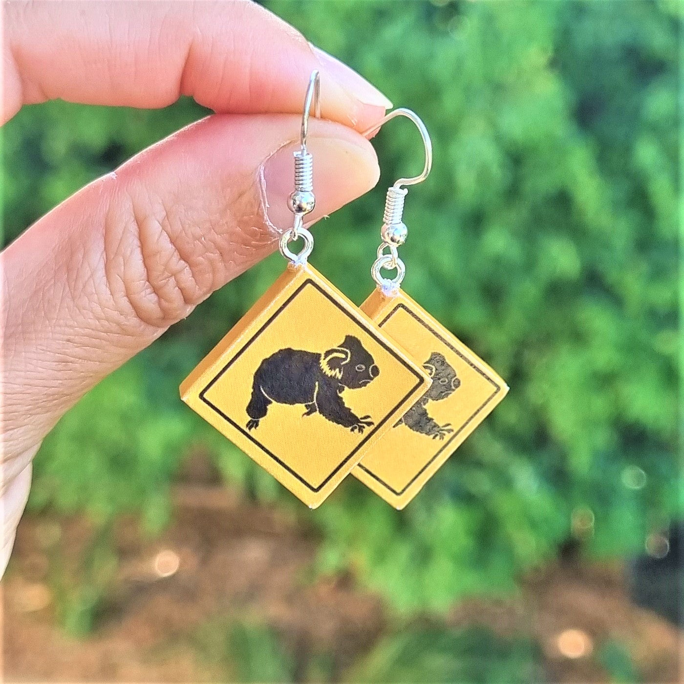 "Only in Australia" Roadsigns earrings