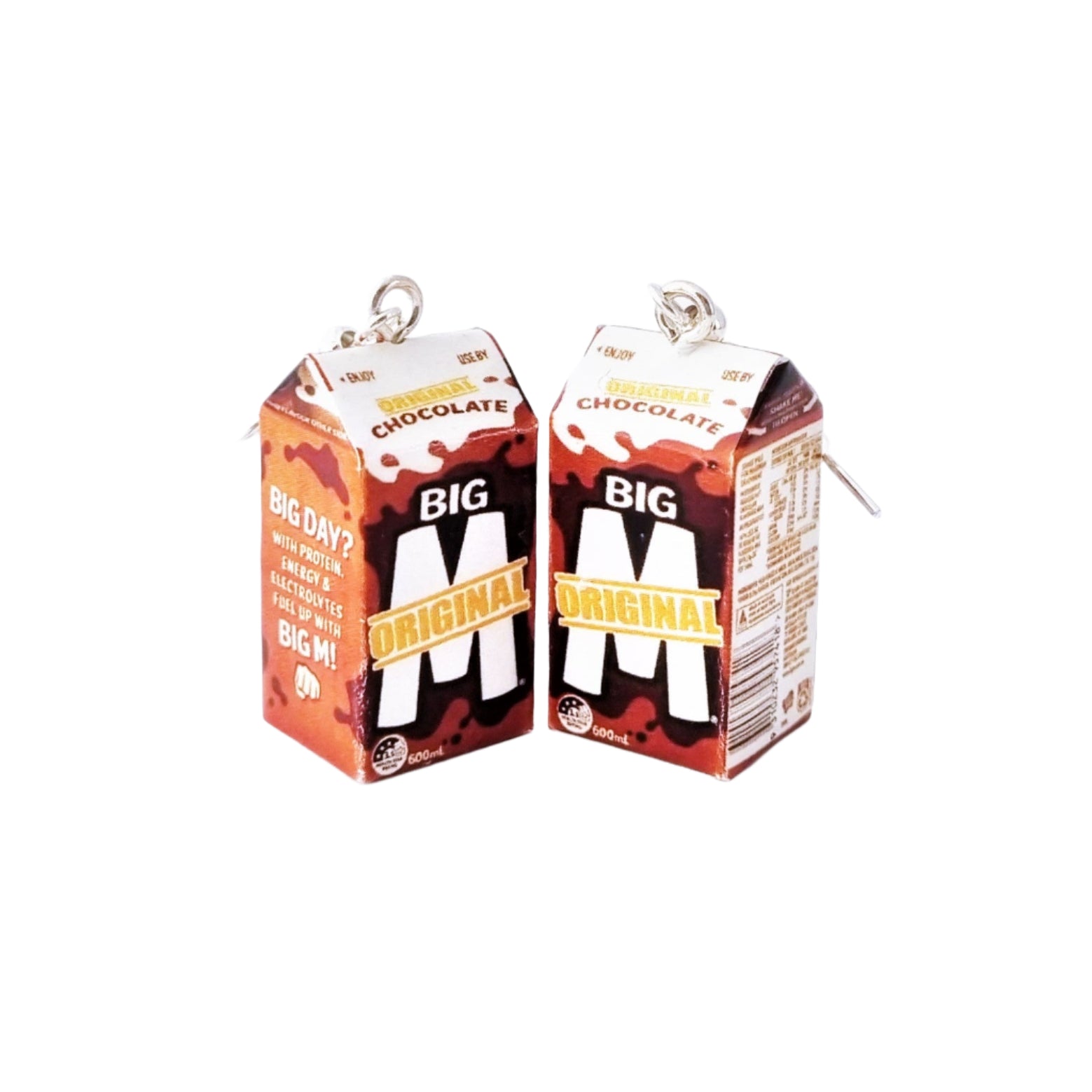 Big M earrings