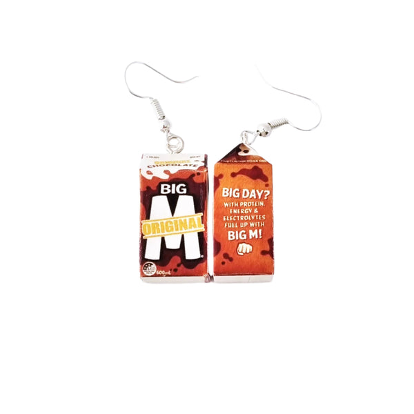 Big M earrings