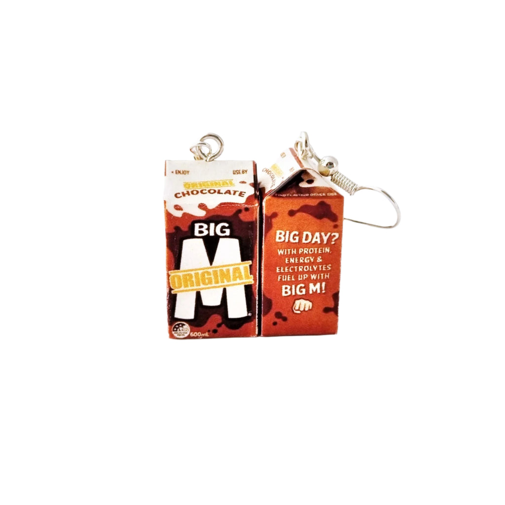 Big M earrings