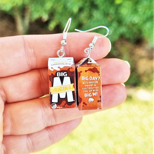 Big M earrings