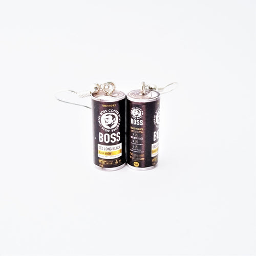 Boss Coffee earrings