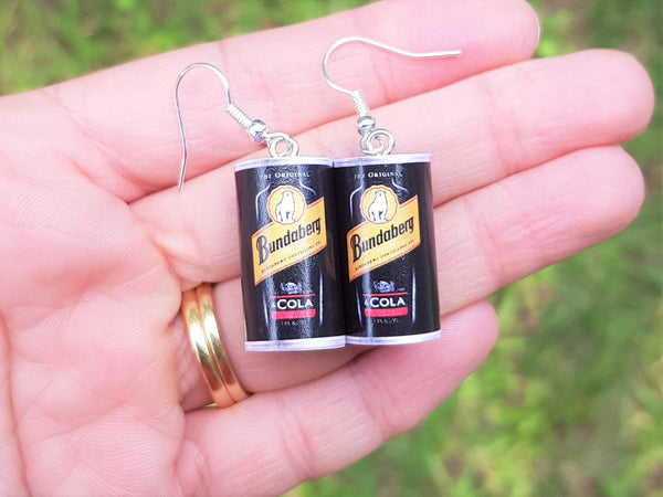 Bundaberg Rum earrings