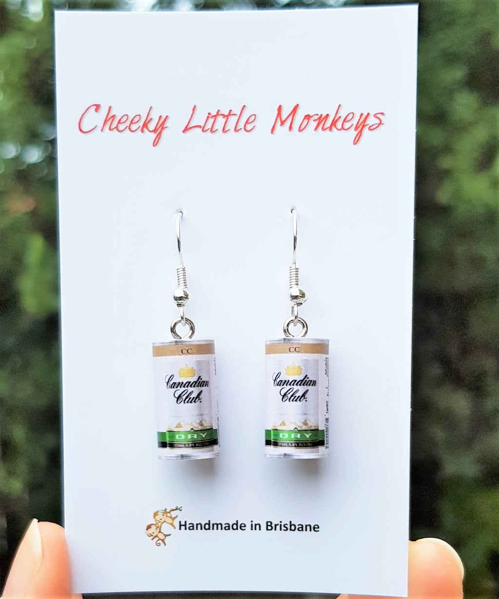 Canadian Club earrings