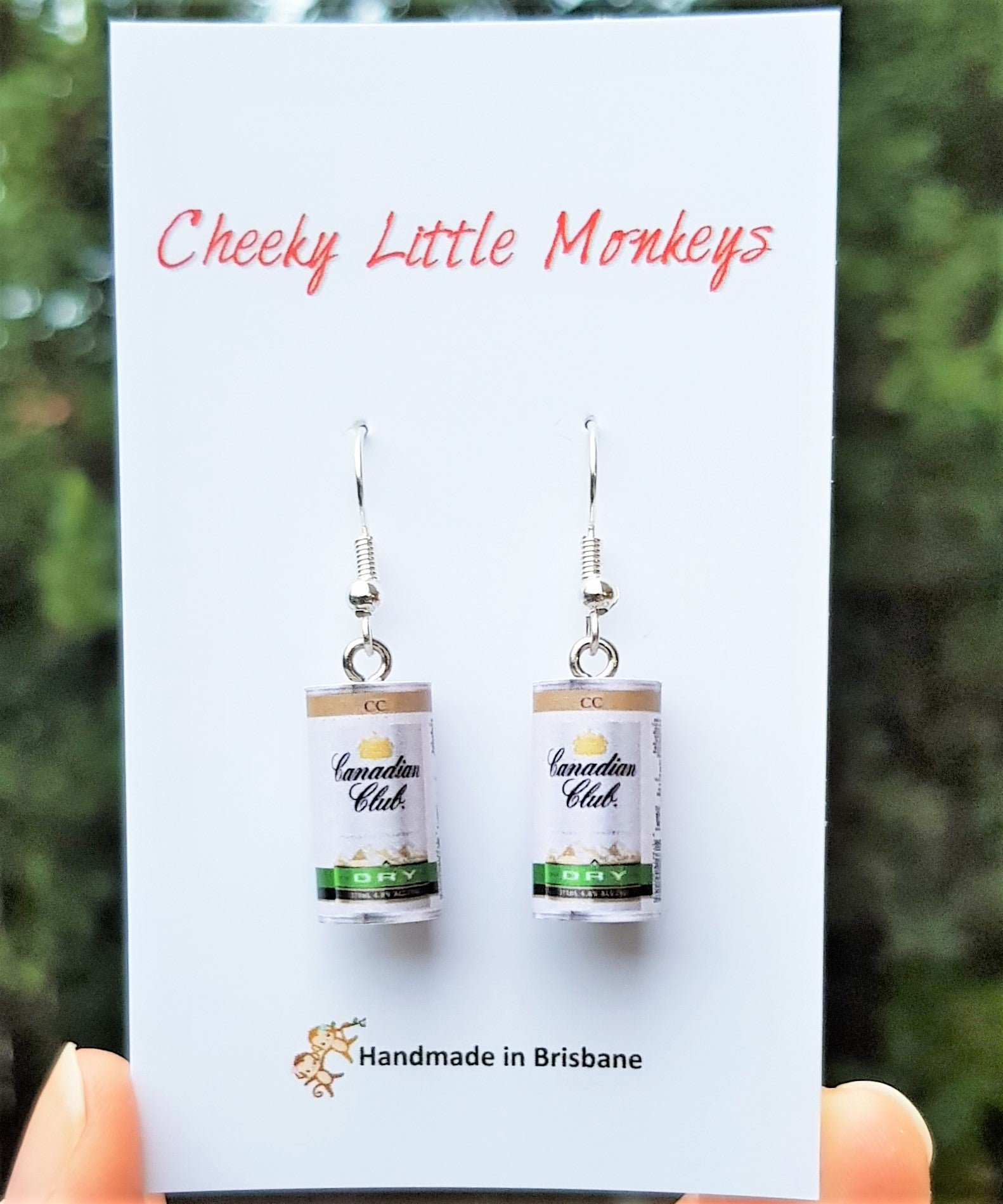 Canadian Club earrings