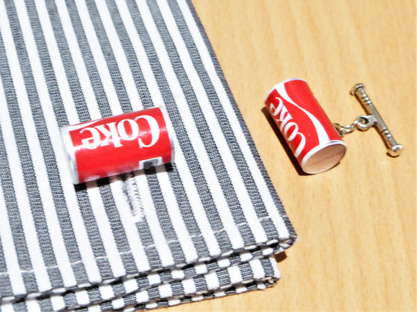 Coke cufflinks