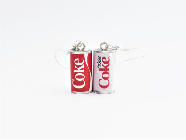 Diet Coke earrings