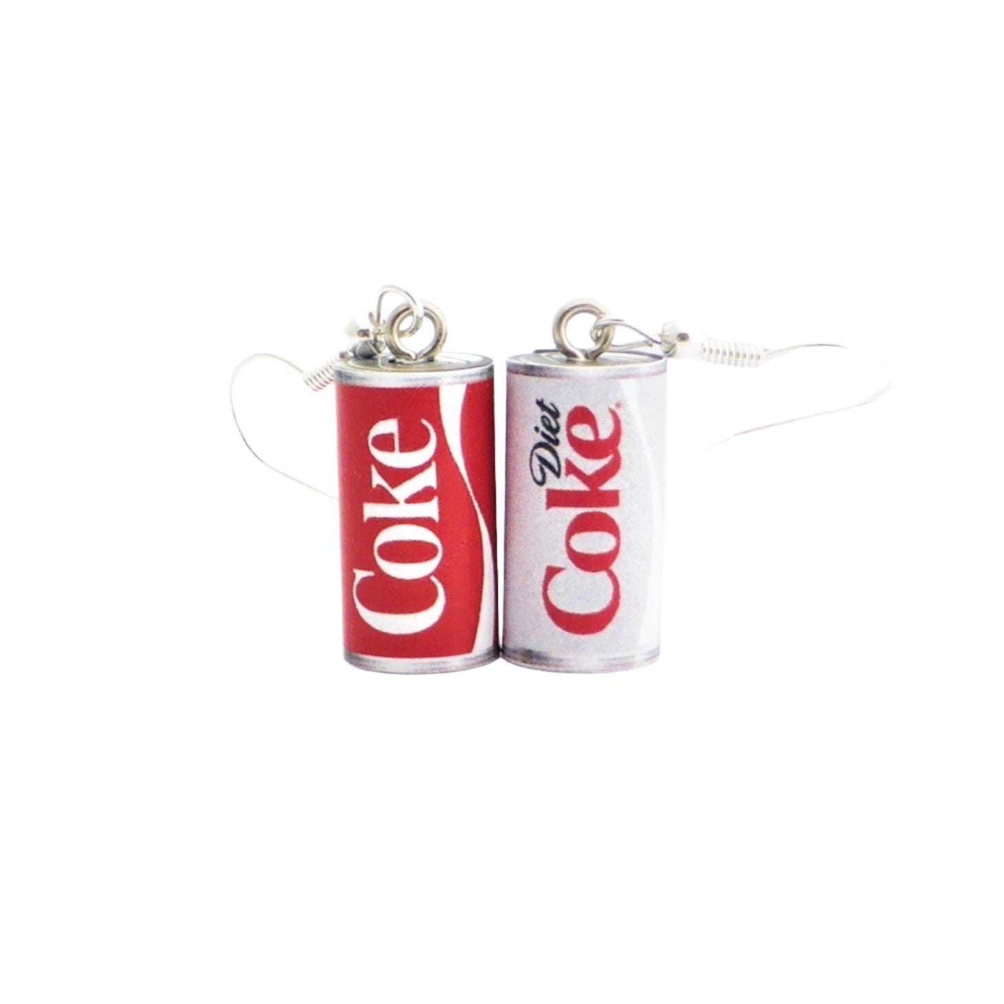 Diet Coke earrings