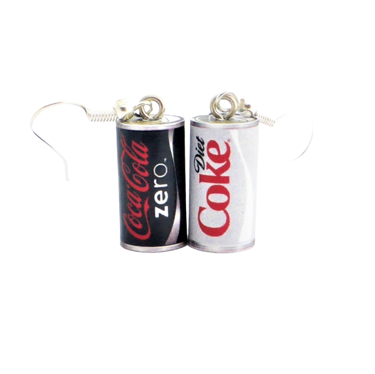 Diet Coke earrings