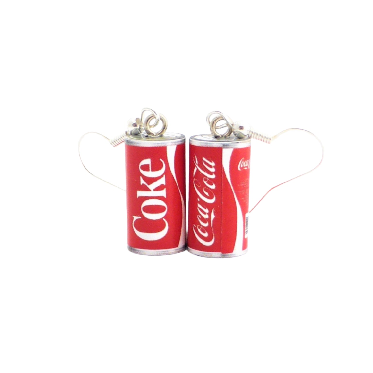 Coke earrings