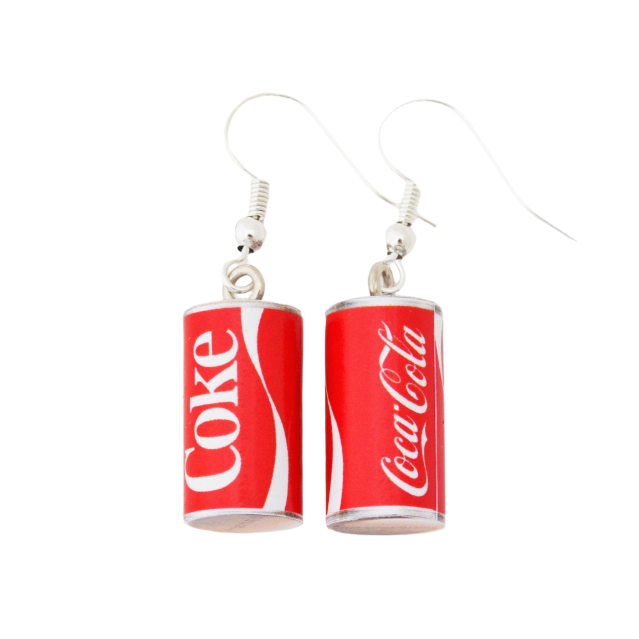 Coke earrings