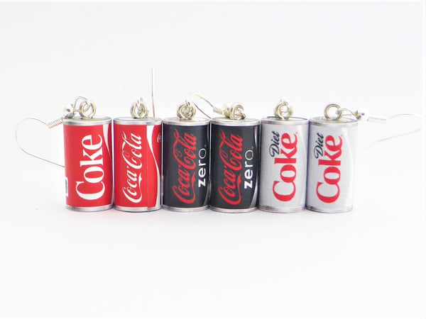 Coke earrings