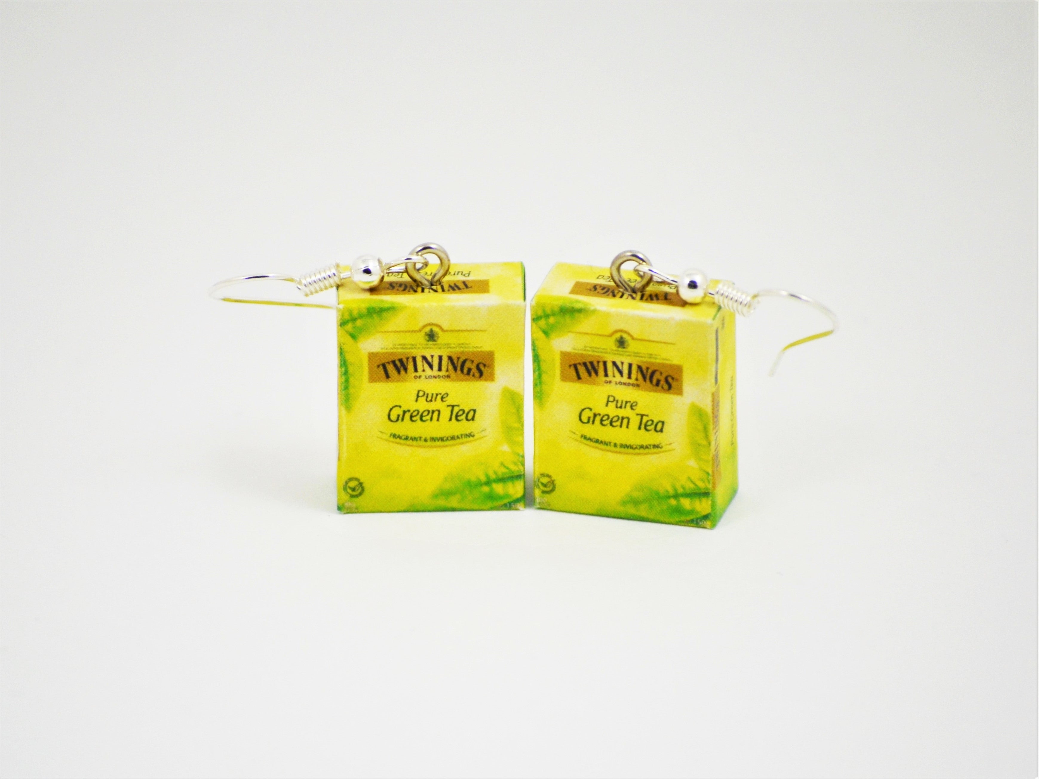 Twinings Green Tea earrings
