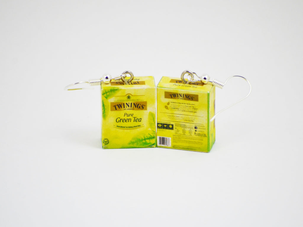 Twinings Green Tea earrings
