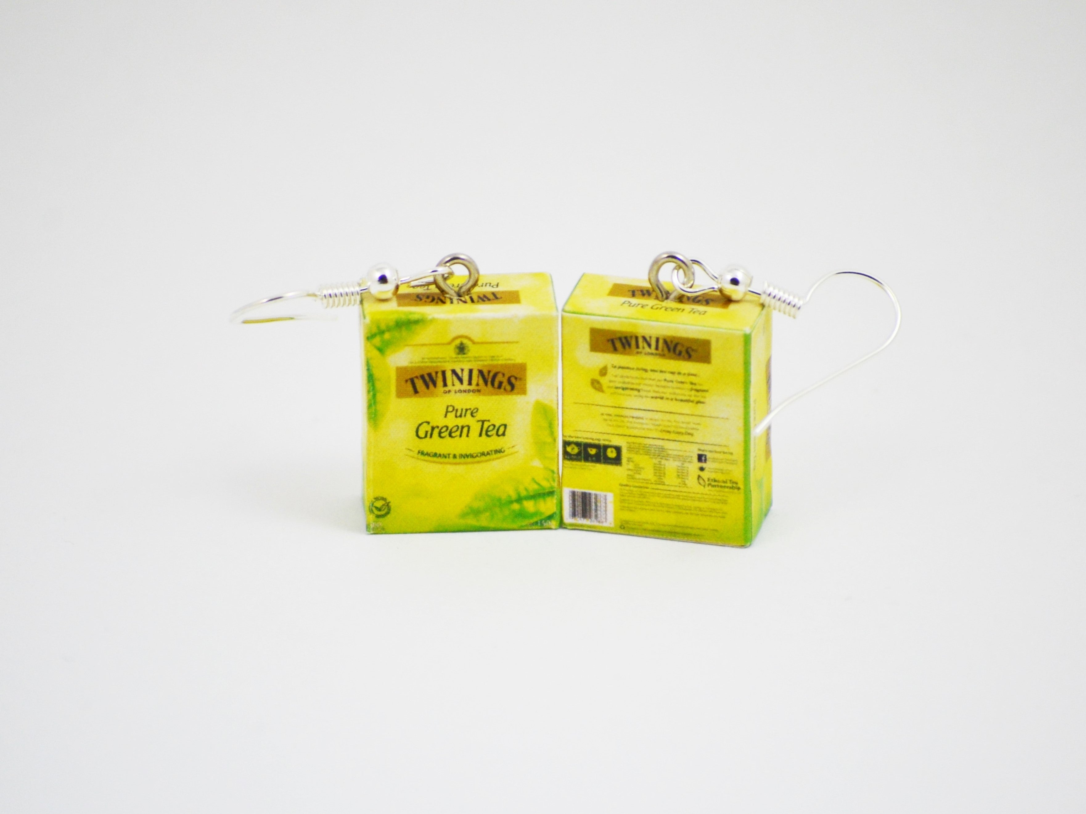 Twinings Green Tea earrings