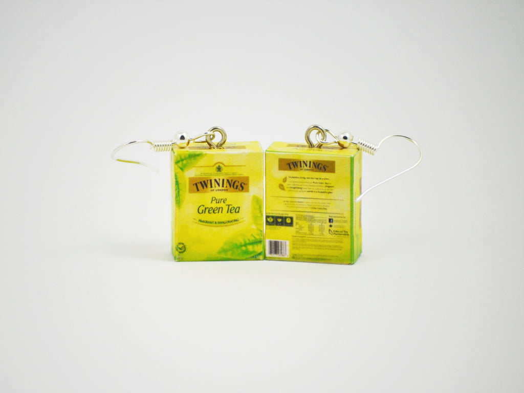 Twinings Green Tea earrings