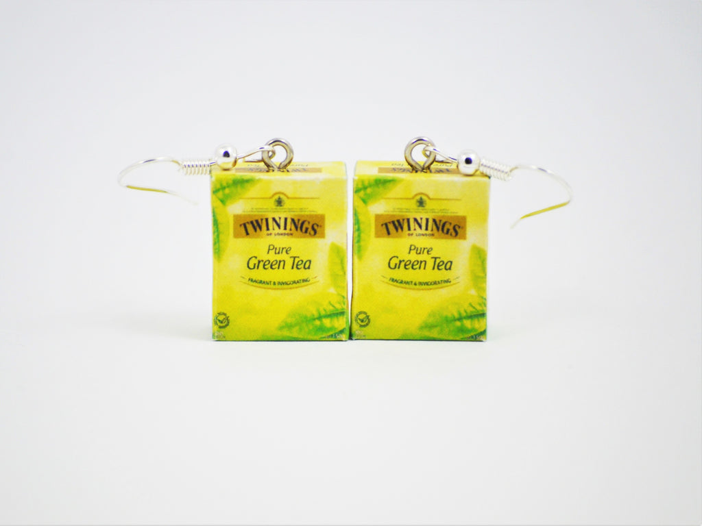 Twinings Green Tea earrings