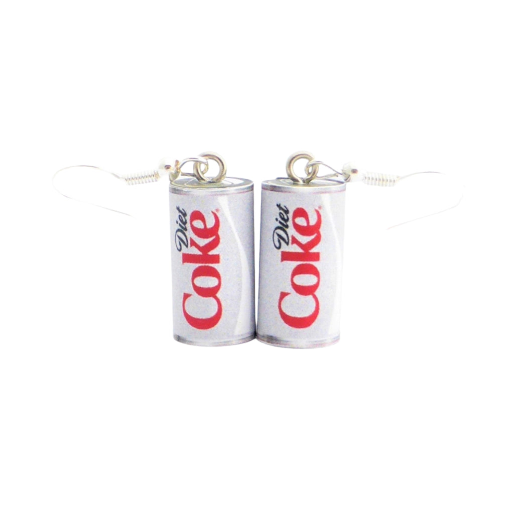 Diet Coke earrings