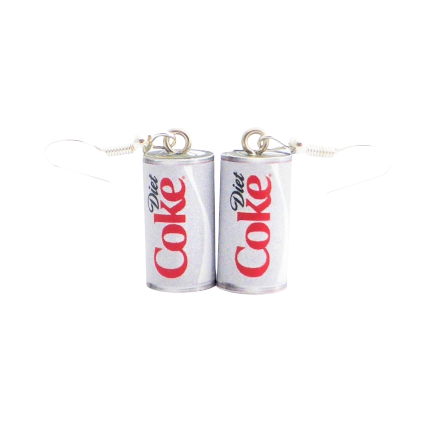 Diet Coke earrings