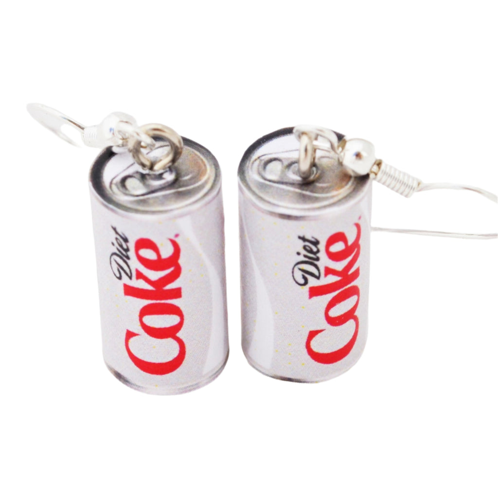 Diet Coke earrings