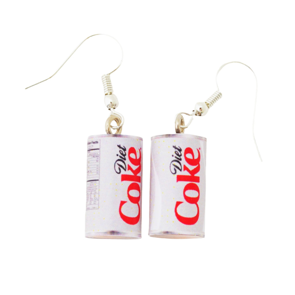 Diet Coke earrings
