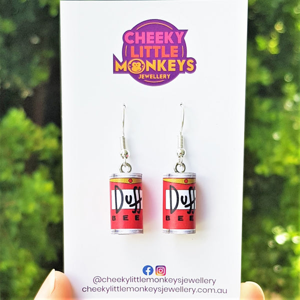 Duff Beer earrings