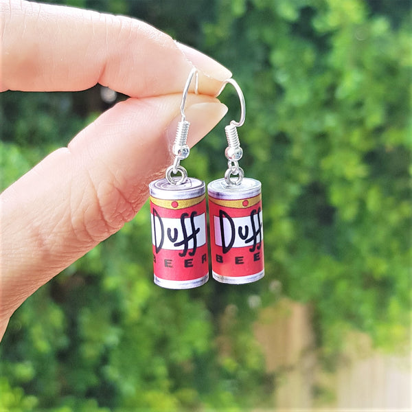 Duff Beer earrings