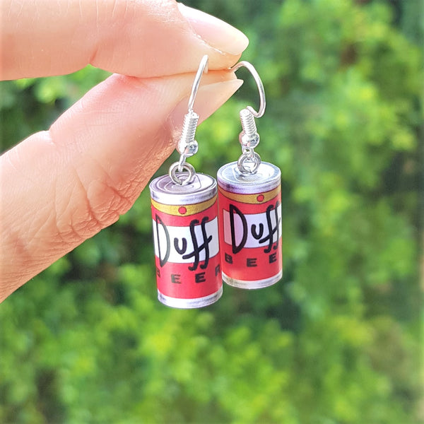 Duff Beer earrings